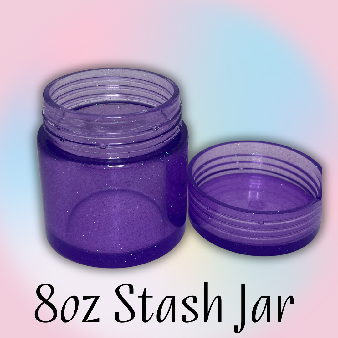 PURPLE STASH JAR