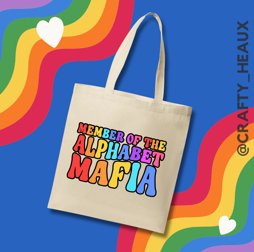 Alphabet Mafia Tote Bag